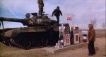T-72 at a gas station