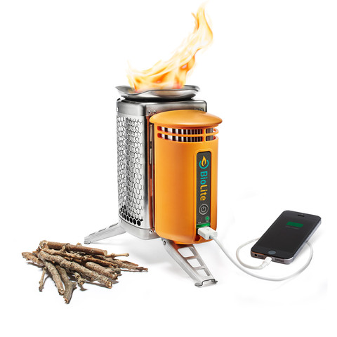 BioLite CampStove | Burn Wood, Cook Meals, Charge Gear